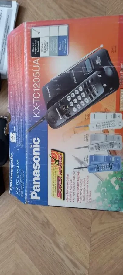 Радиотелефон Panasonic KX-TC-1205UA новый 5