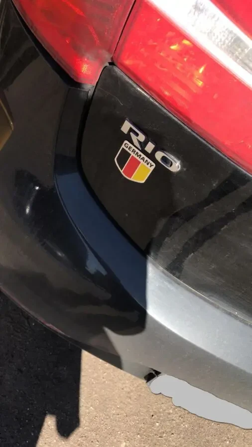 Наклейки на авто Флаг Стран алюминиевые на авто - мото 6