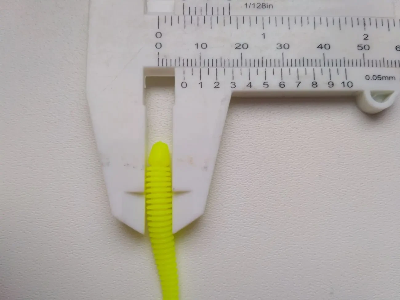 Твистера 10 шт мягкий силикон 5 см.1 грамм 7