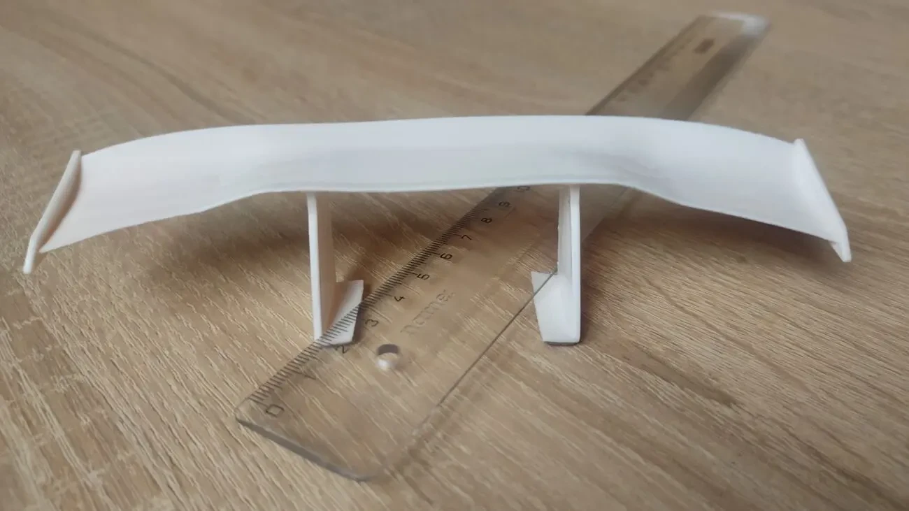 Мини Спойлер Белый на авто Синий ,Красный ,Чёрный 4