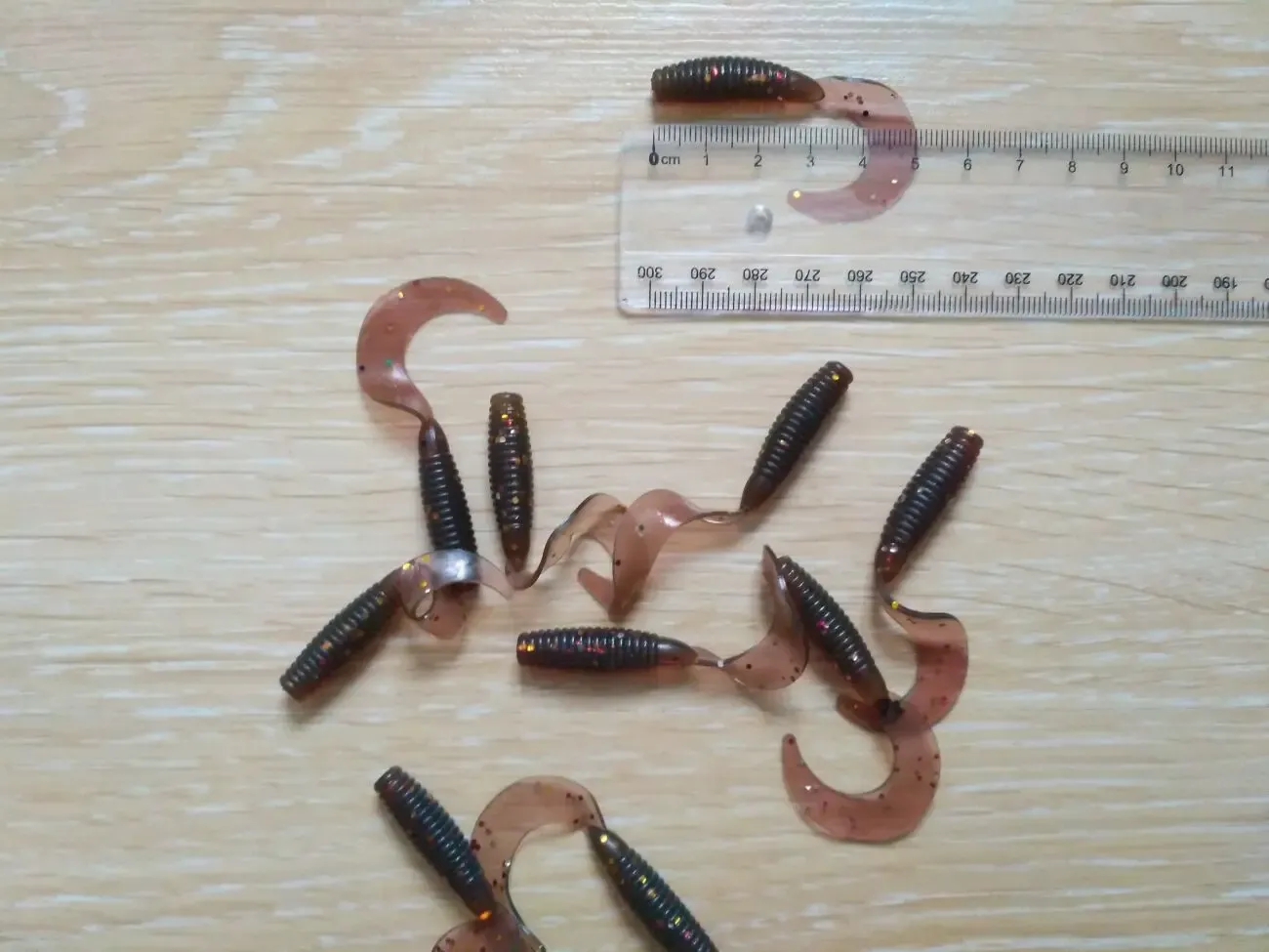 Силиконовые приманки 10 шт.разные 4