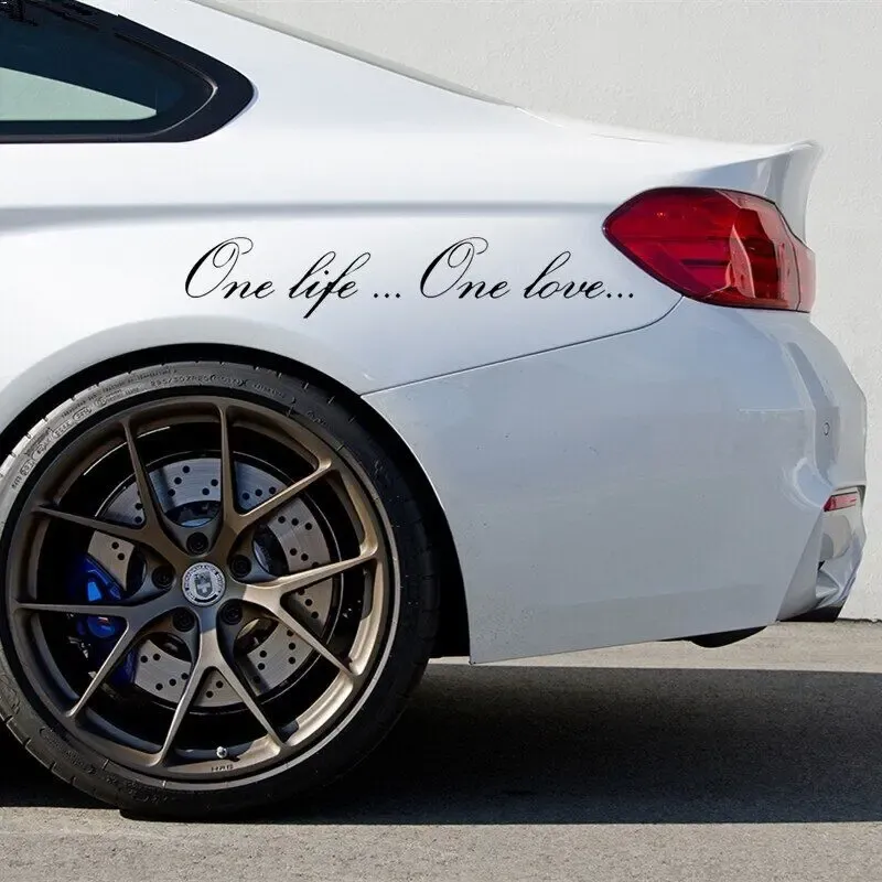 Наклейка на авто One Life...one Love -одна жизнь одна любовь 7