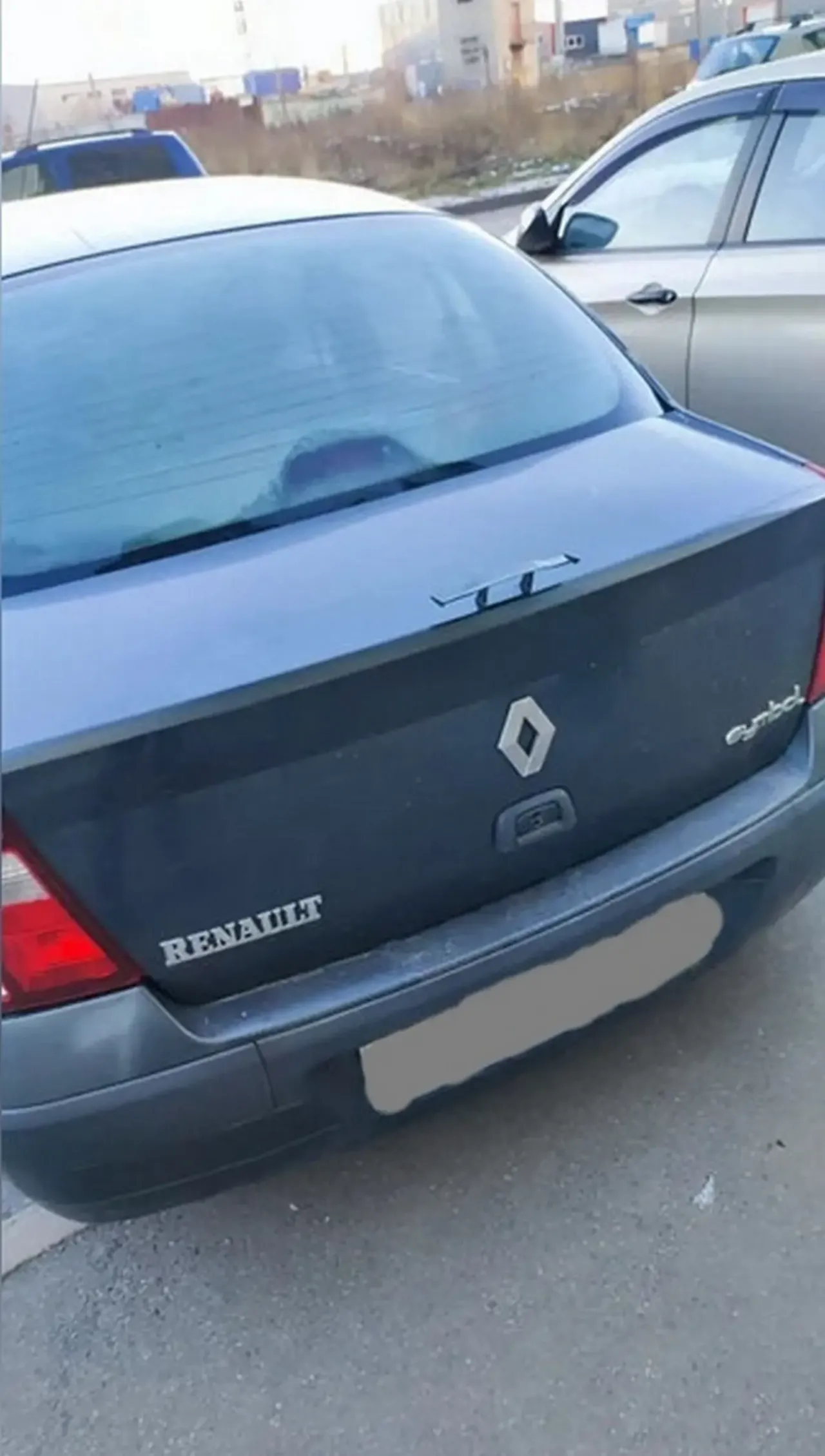 Мини Спойлер на авто Чёрный под карбон усиленный скотч 6