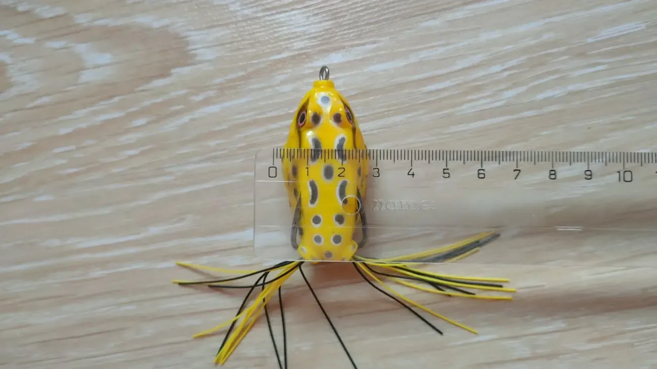 Воблер Лягушка номер 1 жаба Незацепляйка на щуку, окуня 6