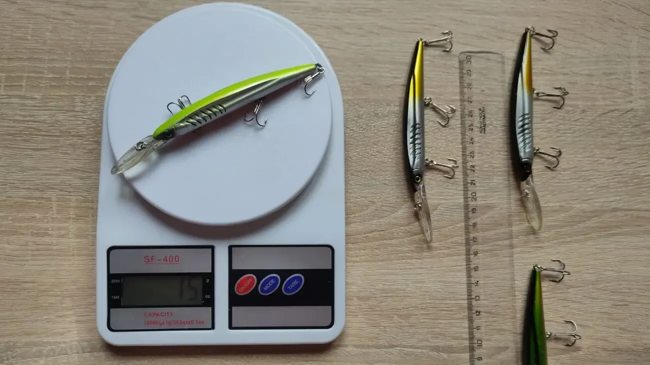 Воблер три крючка 16.9 см Копии Minnow Lure Bait 2