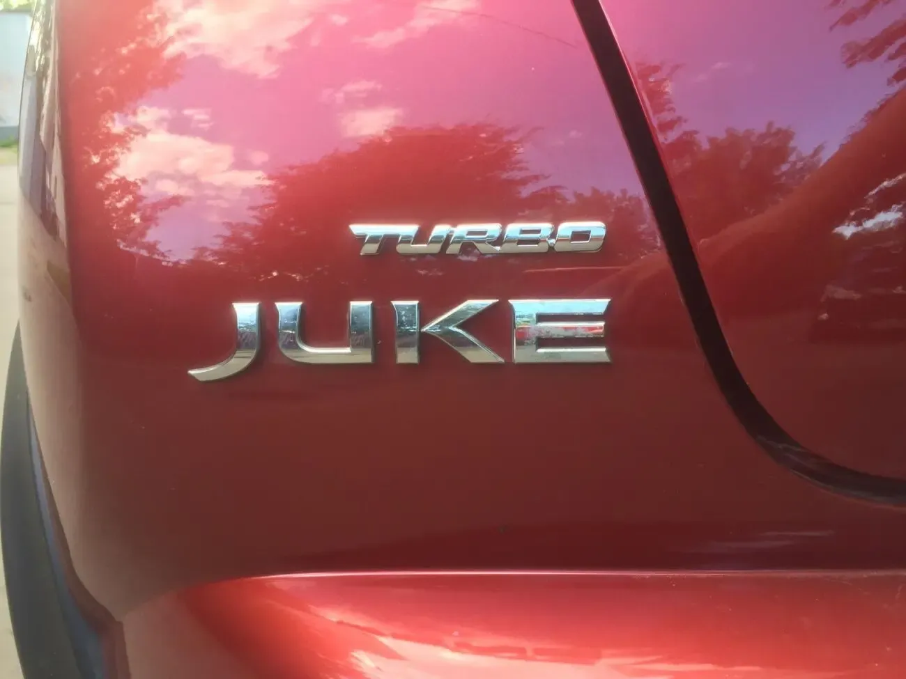 Наклейка на авто Turbo Серебро Металлическая турбо 3