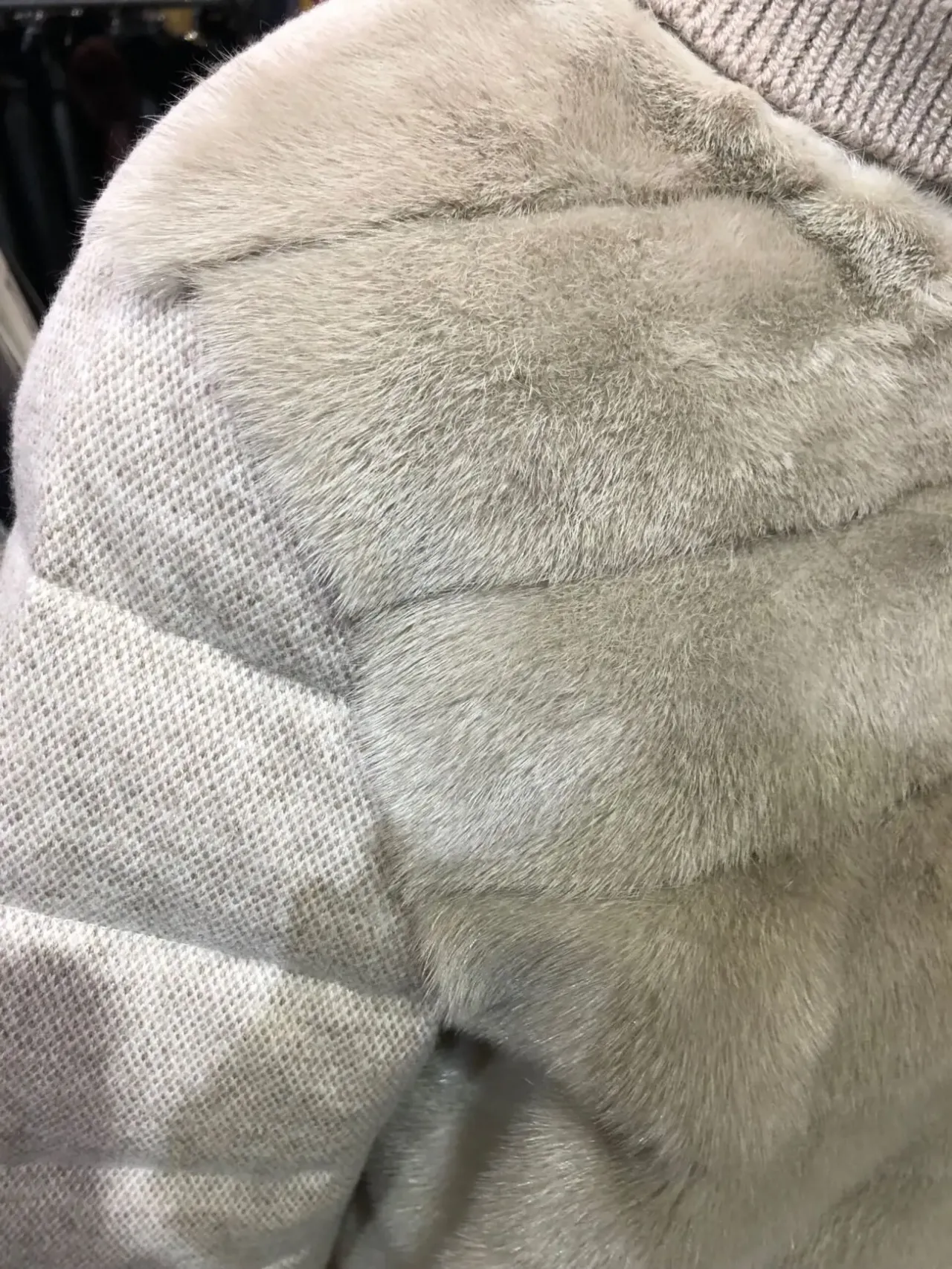 Куртка норка з кашеміром Італія!90% пух 5