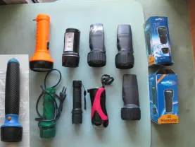 Ручний ліхтар світильник LED акумуляторний (зарядка 220В) під ремонт