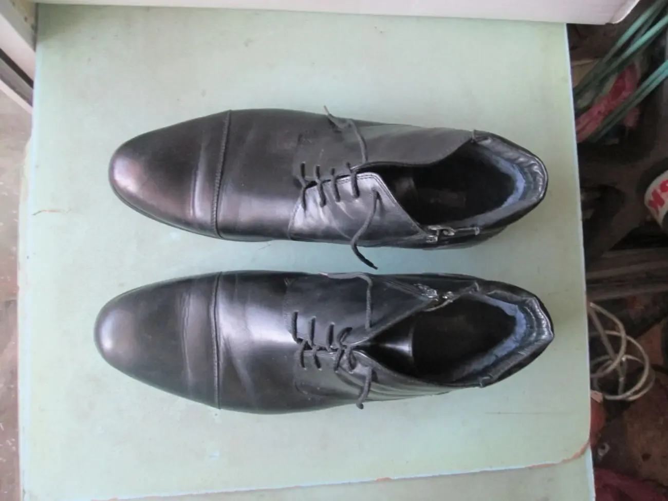 Черевики чоловічі BRASKA, чорні, розмір - 46 (устілка 31 см), не нові