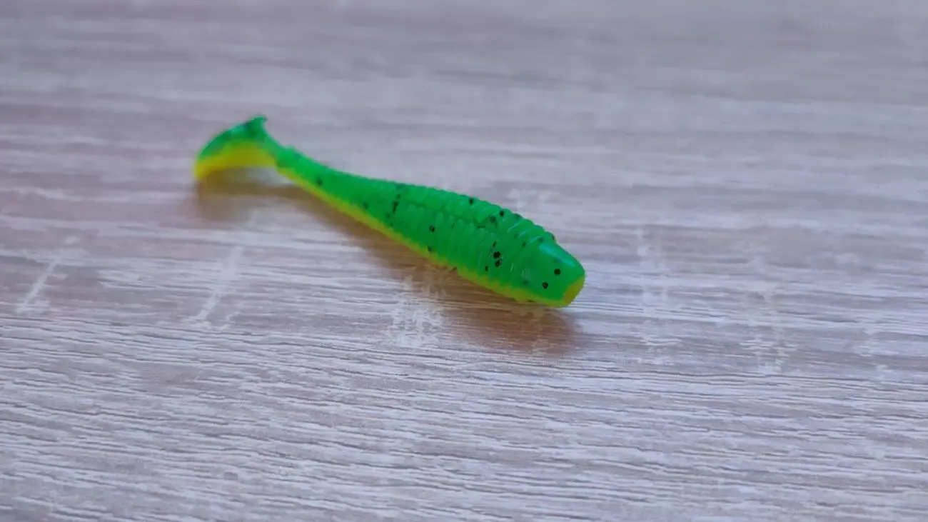 Виброхвост 7 см. 3 гр .10 штук джиг силикон 6