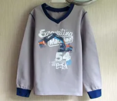 Теплий реглан, піжама, верх, від 7 до 9 років