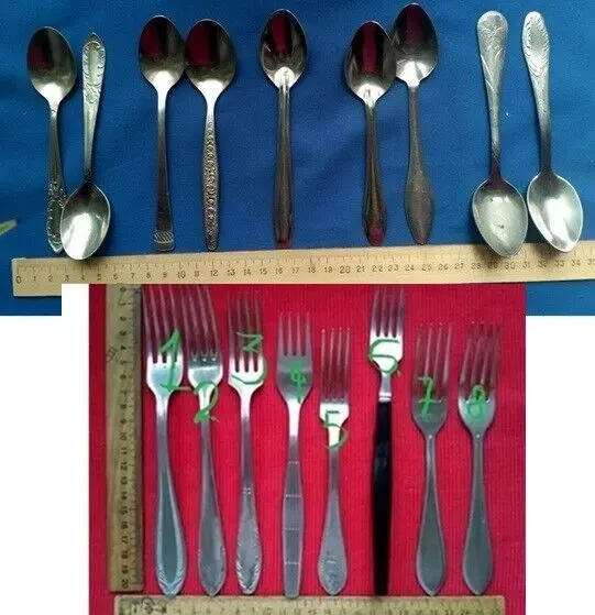 Ложка Ложки чайные сталь нержавейка разный рисунок экологически чис 9