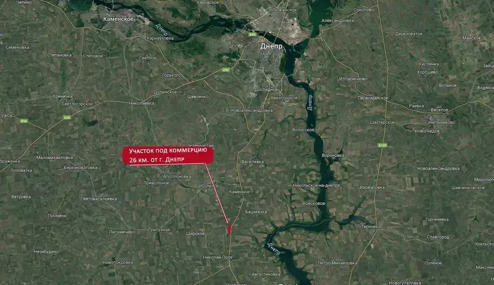 Участок 7 соток под коммерцию. Запорожское шоссе. 4