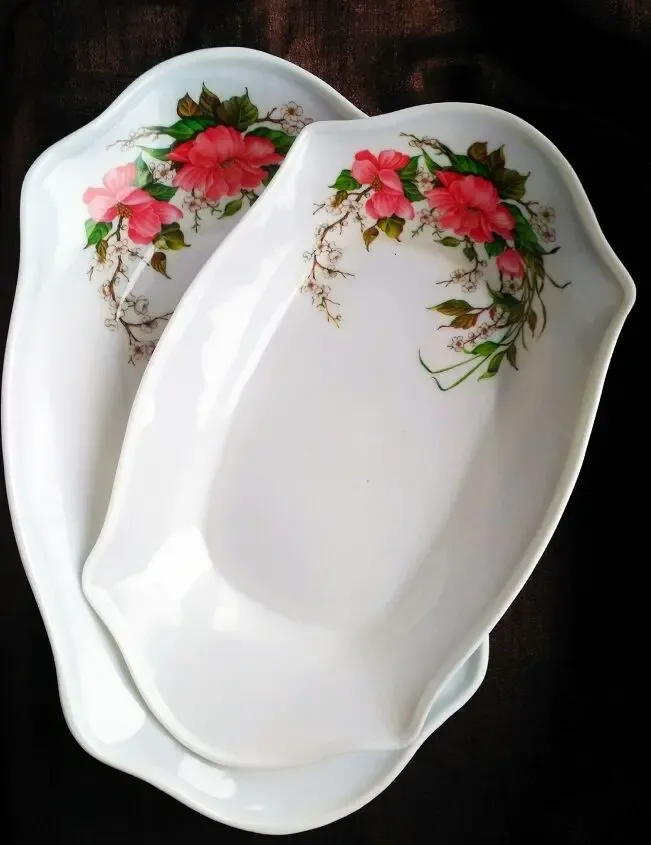 Блюдо поднос салатница конфетница , 2 шт. 2