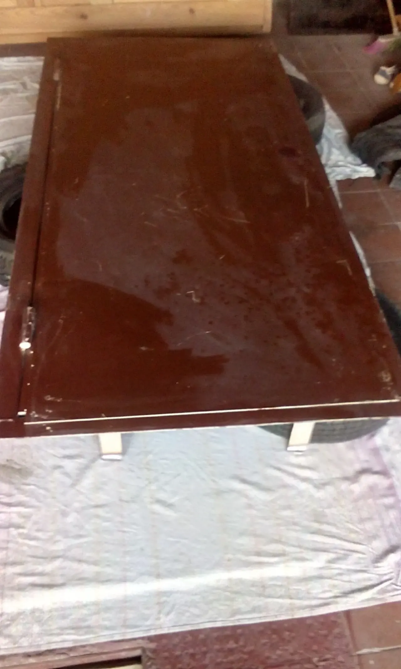 Продам новую дверь для хозпостроек с 60-го уголка и 2,5 мм сталь листа 7