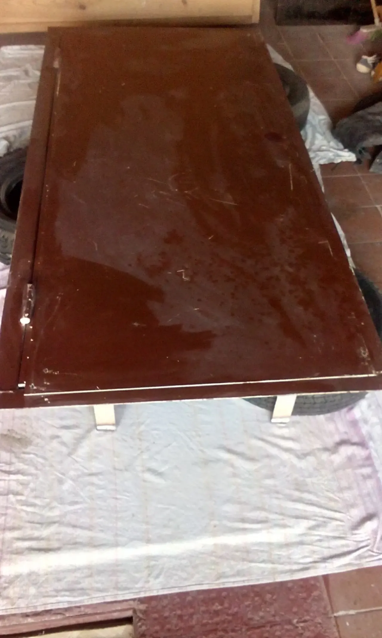 Продам новую дверь для хозпостроек с 60-го уголка и 2,5 мм сталь листа