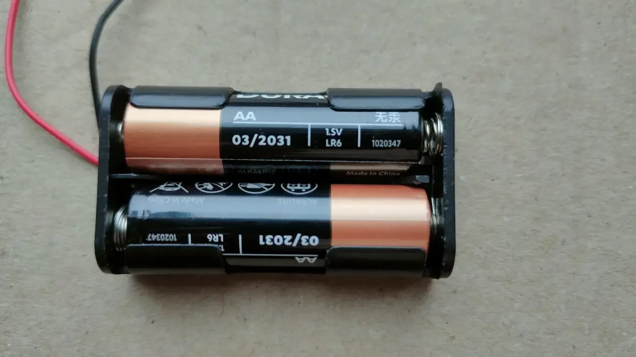 Держатель для батареек 2 аа ,Коробка для батареек 5