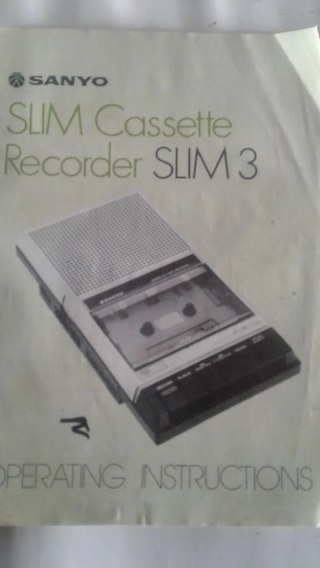 Sanyo магнитола диктофон 7