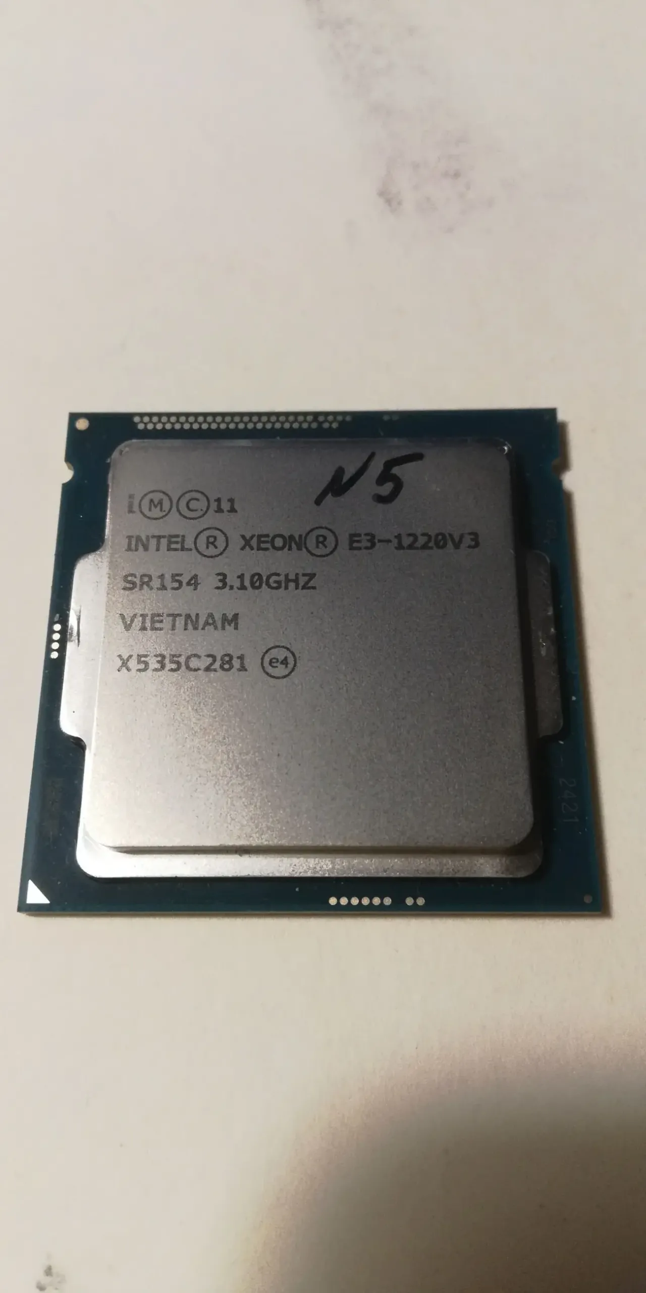Intel Xeon E3-1220 v3 3.1GHz(s1150)аналог i5 4570 (без відеоядра) 9