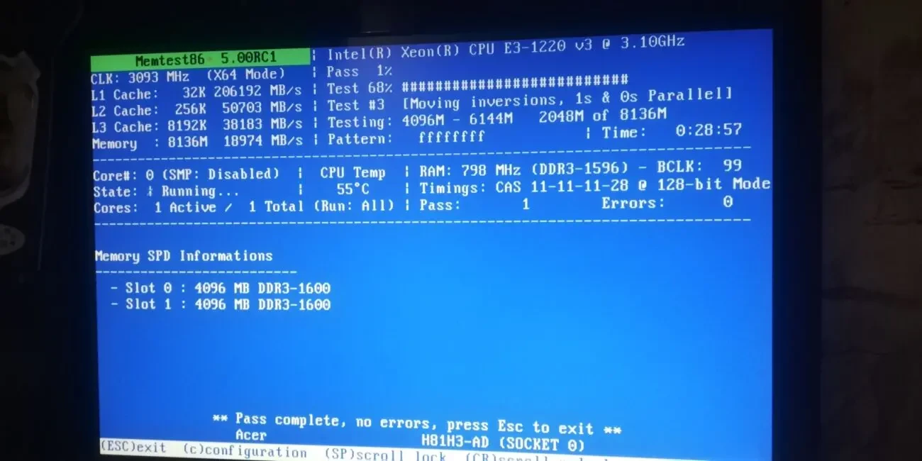 Intel Xeon E3-1220 v3 3.1GHz(s1150)аналог i5 4570 (без відеоядра) 3