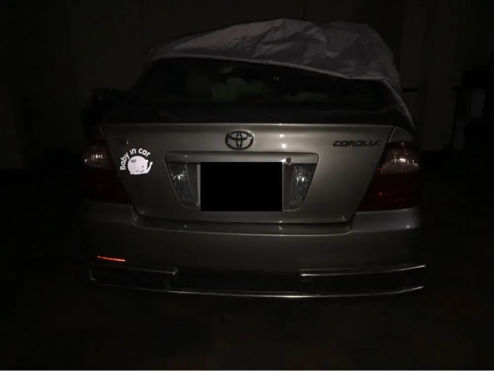 Наклейка на авто Мальчик светоотражающая 4