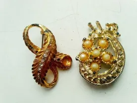 Брошка брошки 2 шт. старина
