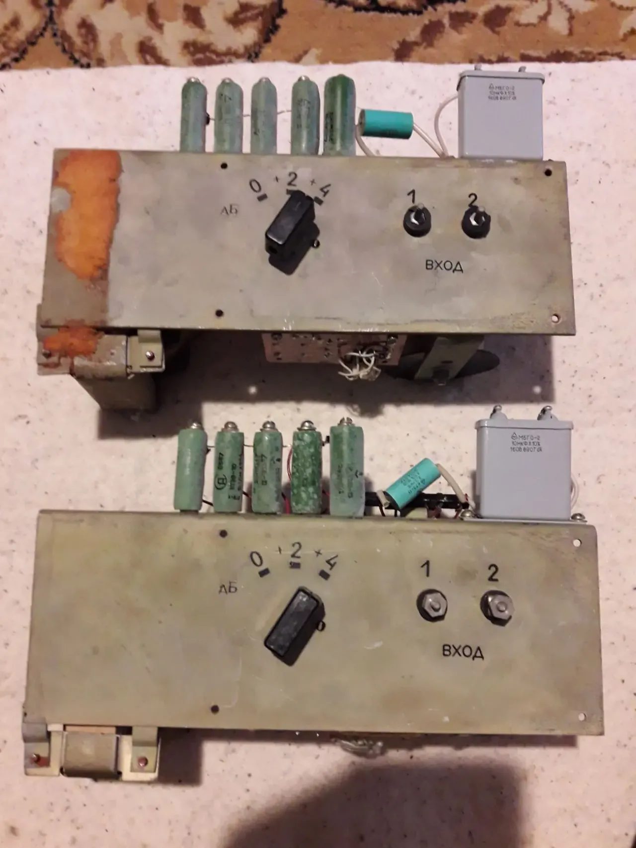 Пара фильтров, кроссоверов из колонок ломо, кинап.