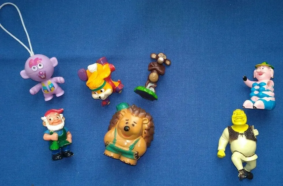 Игрушка игрушки киндер сюрприз фигурки разные 4