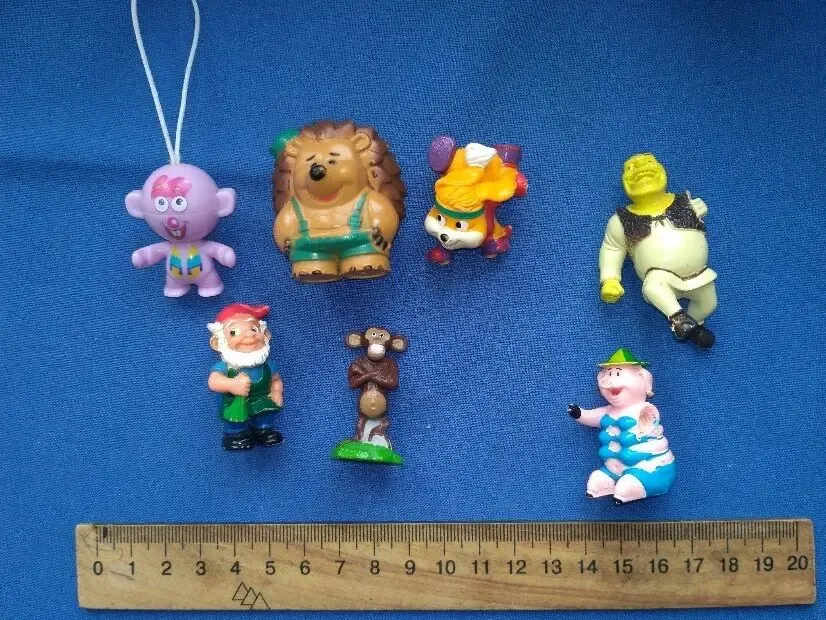 Игрушка игрушки киндер сюрприз фигурки разные 2