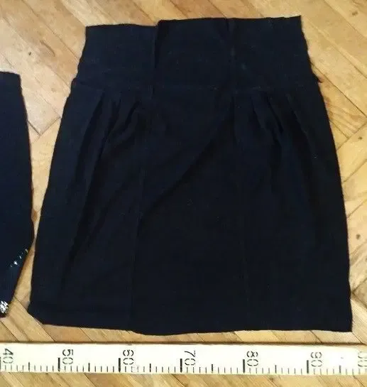 Ткань трикотаж черный с золотом, нарядная. ДЛя рукоделия, поделок, Foл 9