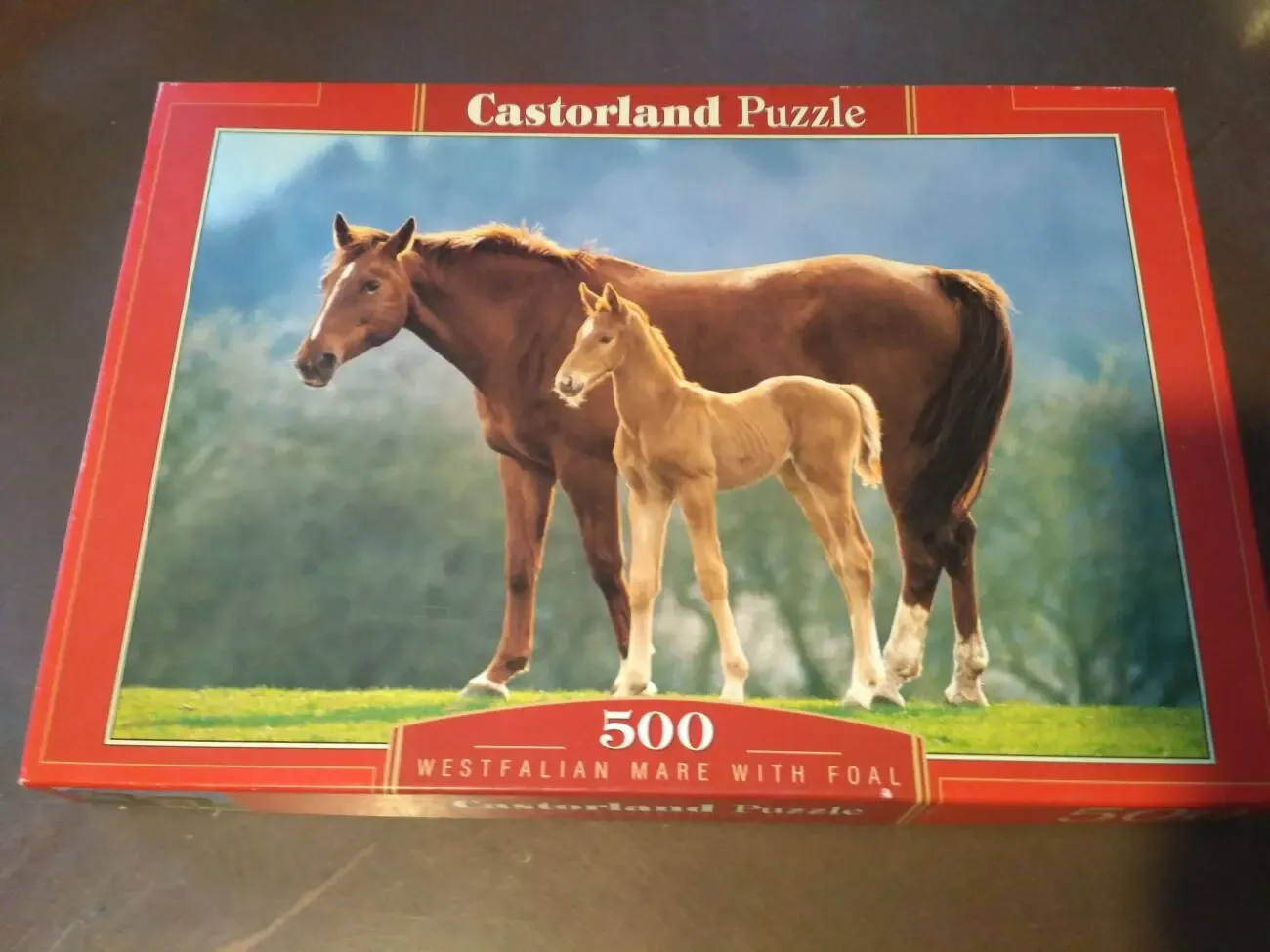 Пазли на 500 елементів, Коні