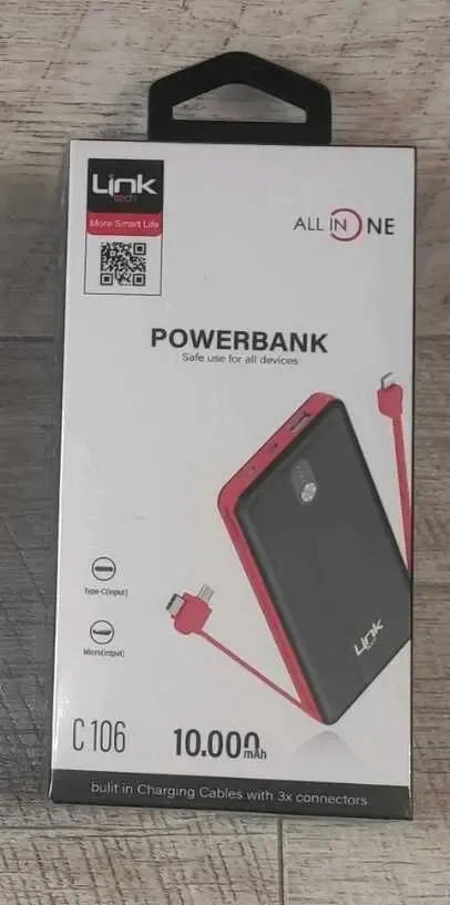 Powerbank LinkTech LPB-C06 10000 mAh черный