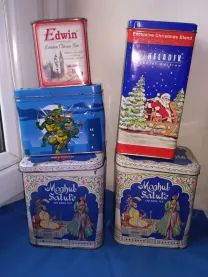 Банка тара коробка металлическая для хоз нужд 5 штук