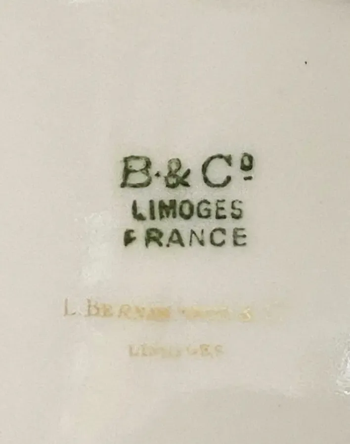 Настенная тарелка Limoges