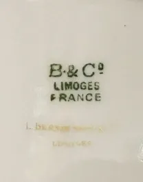 Настенная тарелка Limoges