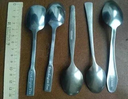 Ложка Ложки чайные одинаковые, сталь нержавейка , экологически чистые 8