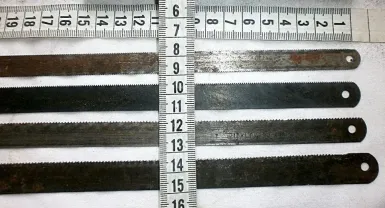 Инструмент Пилочки пильное полотно 4 штуки