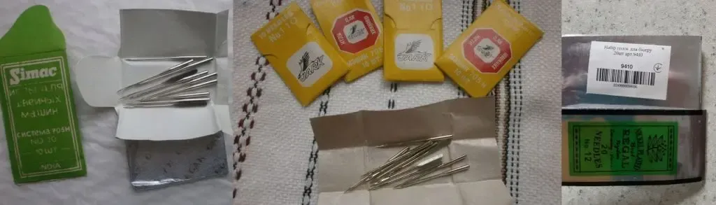 Игла Иглы Jark номер 110 для швейных машин, индия, новые 5