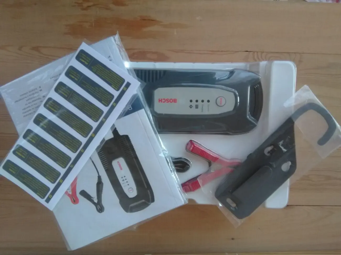 Зарядное устройство BOSCH C1 12 В, 5-120 Ач (0 189 999 01M) 3