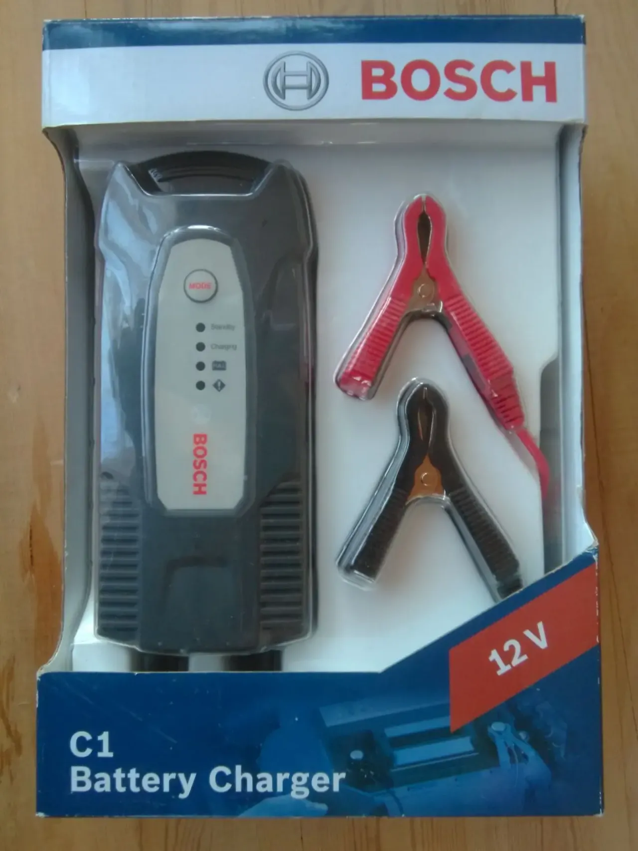 Зарядное устройство BOSCH C1 12 В, 5-120 Ач (0 189 999 01M) 2