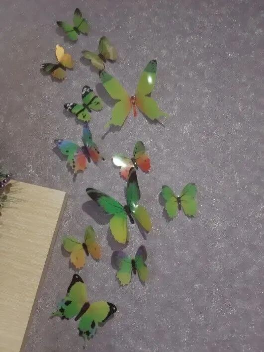 Бабочки номер 2 декор на холодильник 4