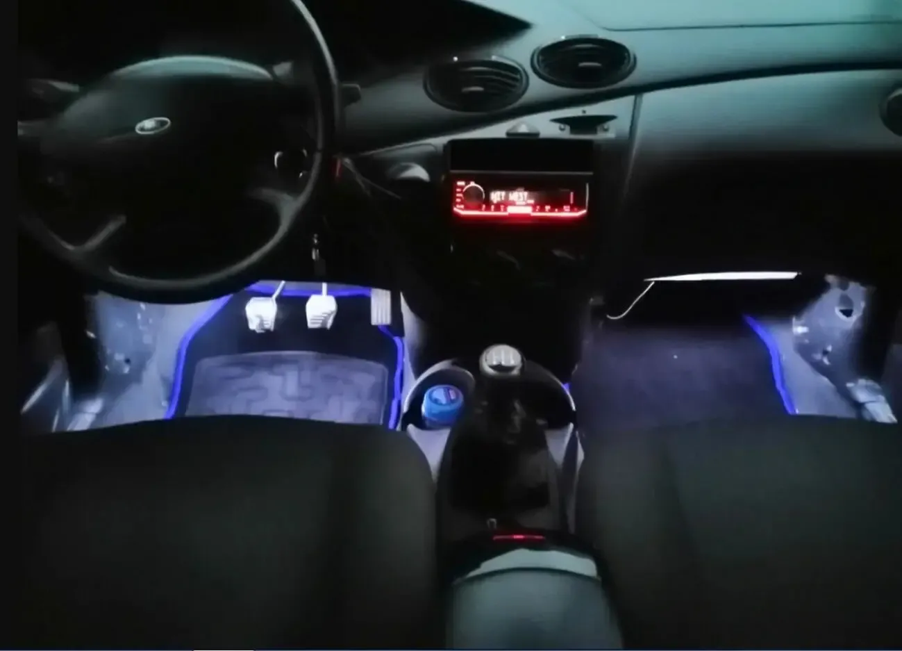 Светодиодная подсветка салона Белая 3