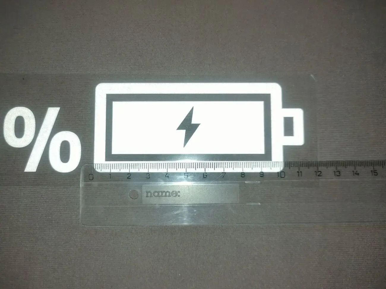 Наклейка на авто Wi-fi светоотражающая 4