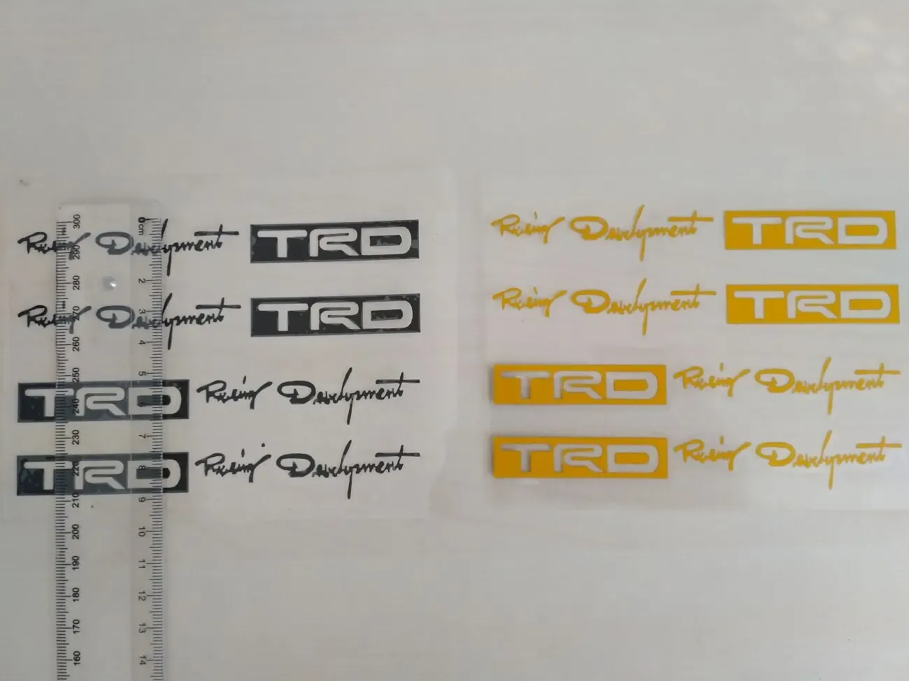 Наклейка на ручки авто номер 8 6