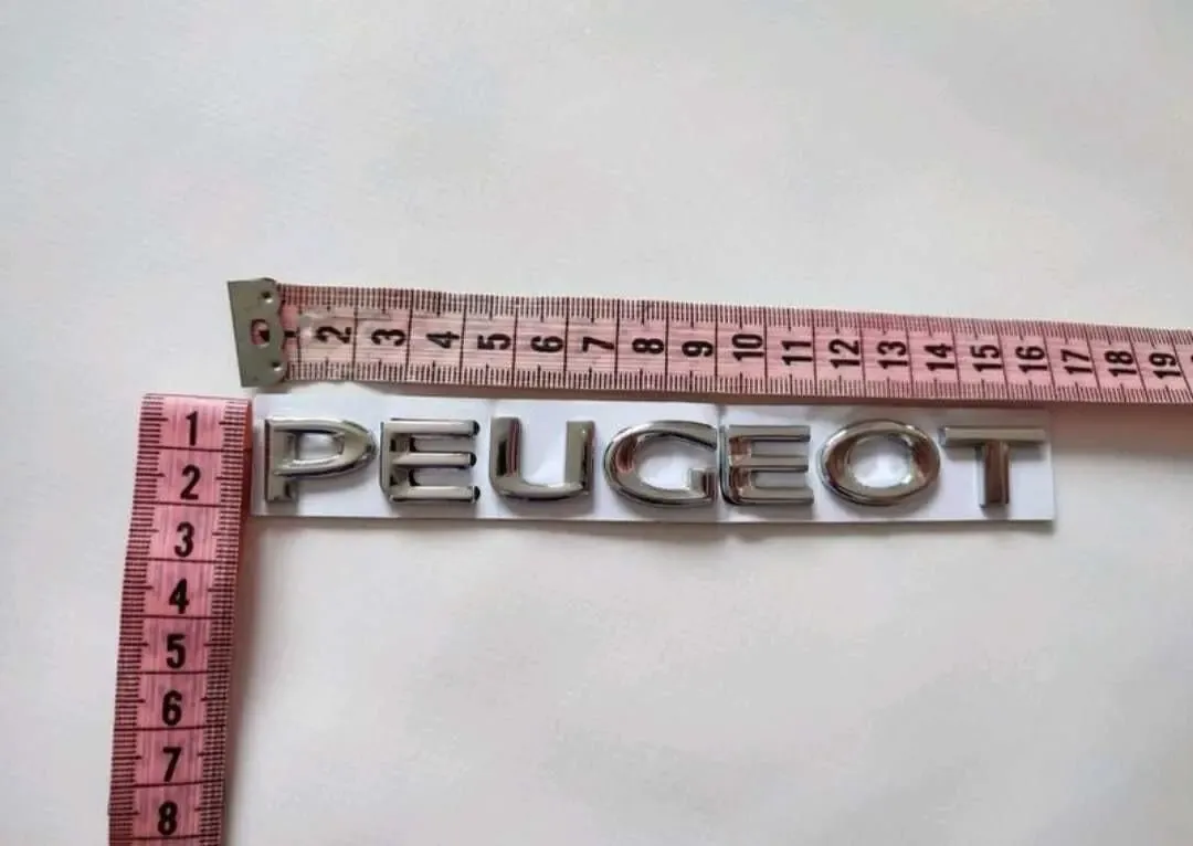 Peugeot емблема написи літери багажник пежо 2
