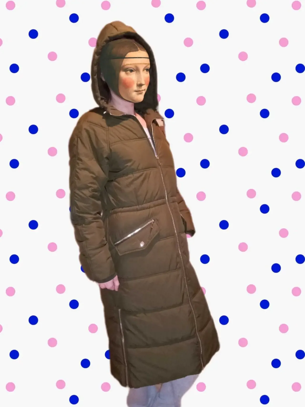 Пуховик пальто жіночий 2