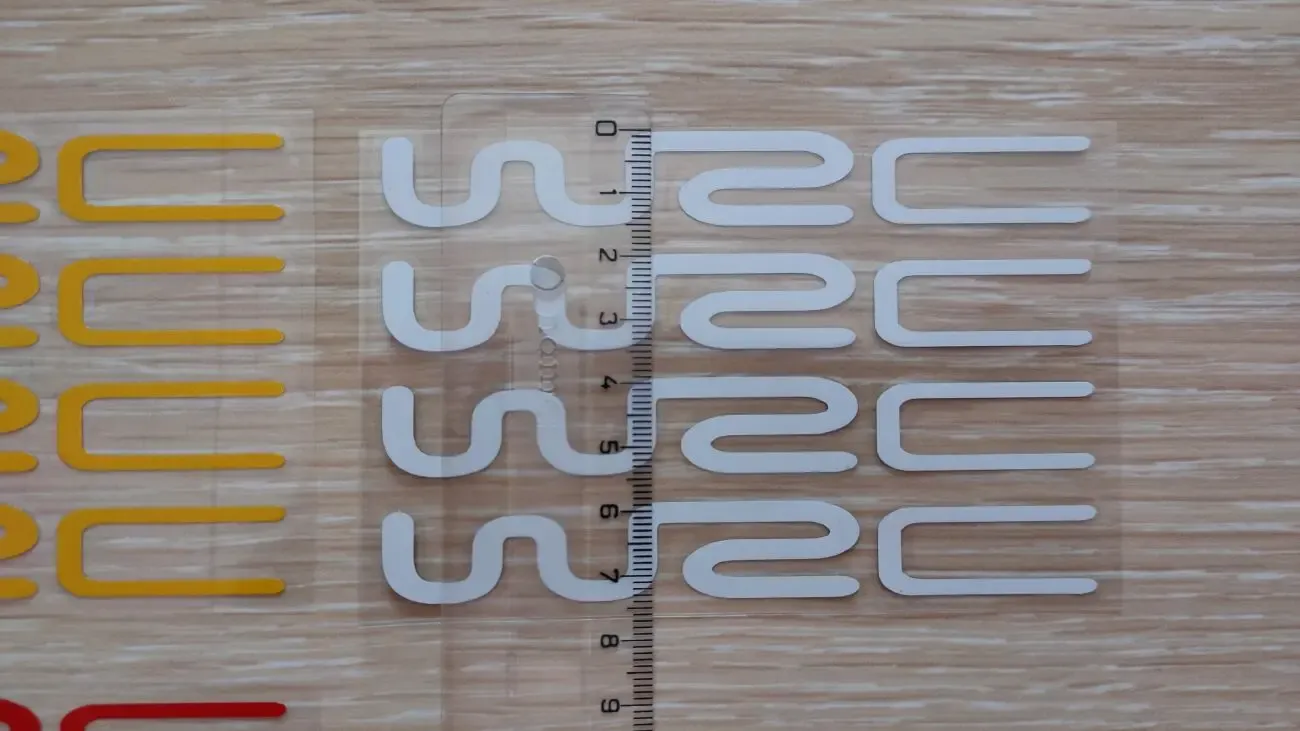 Наклейки на ручки авто Wrc светоотражающие 5