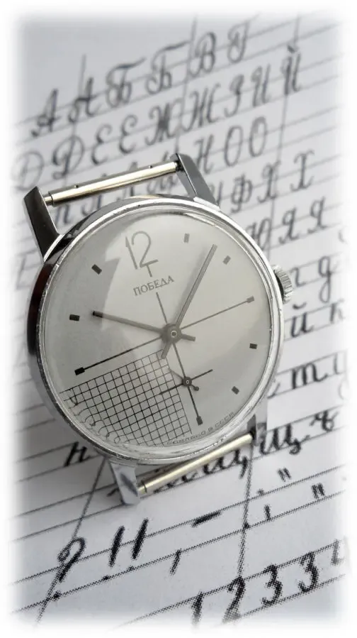 МЕЧТА ШКОЛЬНИКА 80-х. ПОБЕДА-ШКОЛЬНАЯ часы из СССР, мужские, механич 4