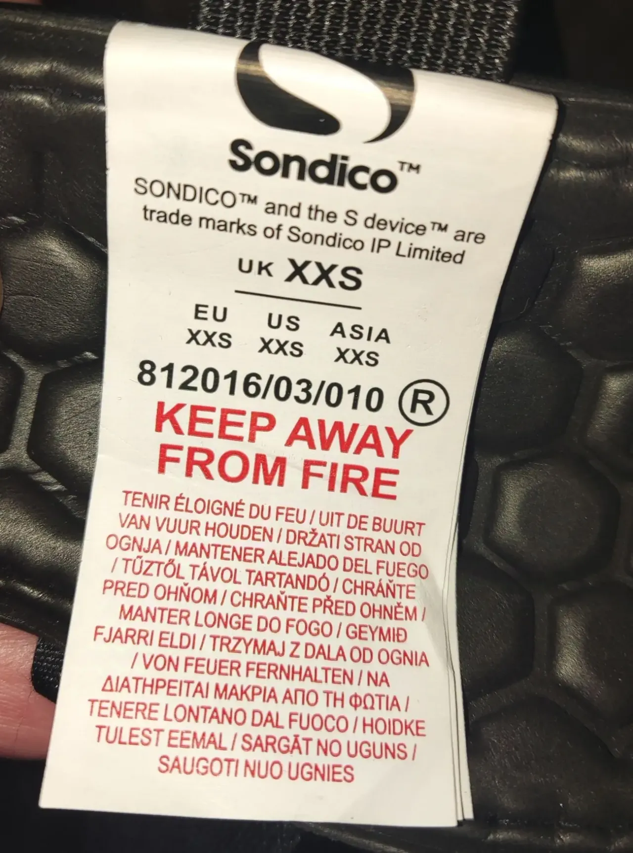 Детские, футбольные щитки Sondico Ergofit, для самых маленьких 6