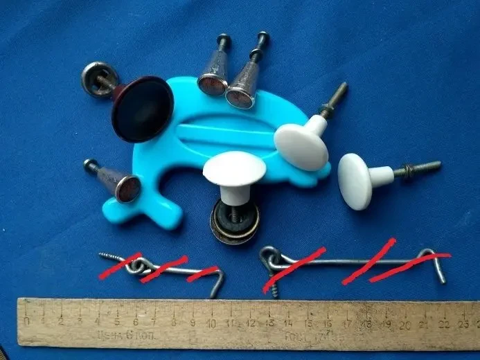 Инструмент новые ручки  крючки для мебели дома  дачи разныее, рариь 9